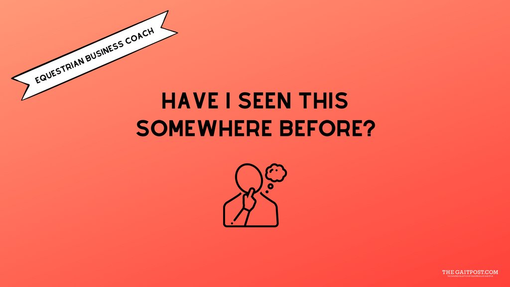 Equestrian Business Coach

Rhea Freeman discusses the impact of feeling copied in business. Coincidence or paying homage? And is it really flattery?

⬇️
thegaitpost.com/equestrian-bus…

#youmeandthegaitpost