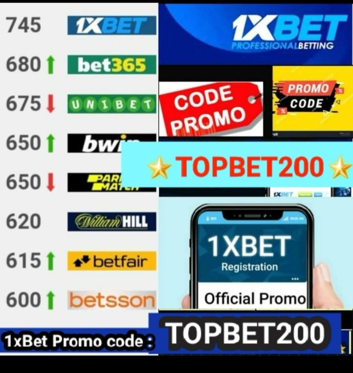 1promocode11's tweet image. 🔴 1XBET App 📲 
tinyurl.com/1xBet-App-Down…
1xBet Promo Code 🔴TOPBET200🔴
$2000 + Promo Code Get 200% Bonus $€
🔴1xBet Website🌐 
 tinyurl.com/1XBet-Account-…

1xBet Code Promo: 《TOPBET200》

Tags: #1xbet #1xbetapplication #1xbetappdownload  #1xbet #1xbetpromocode  #1xbetcodepromo
