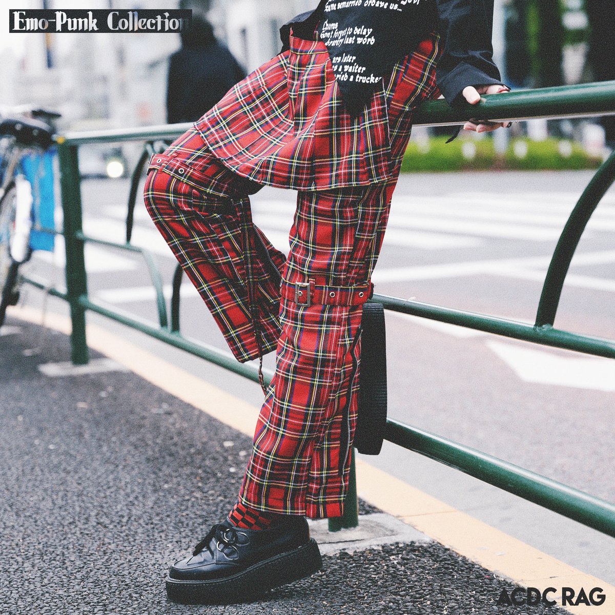 EMO Punk Men Herachan Long Pants – ACDC RAG