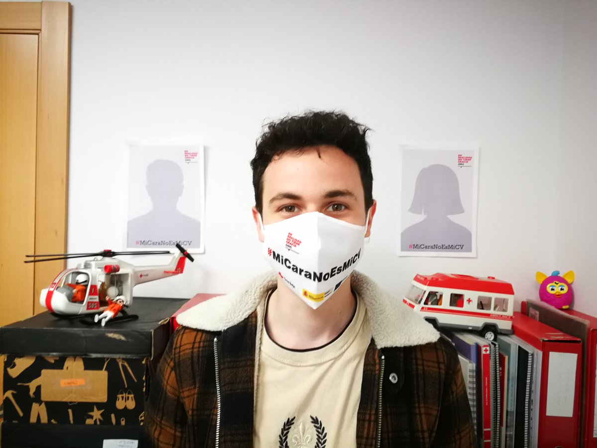 Hoy 21 de mayo con motivo del Día Mundial de la Diversidad Cultural para el Diálogo y el Desarrollo,  nuestro equipo de la Asamblea Local de Avilés participa en la acción mascarillada 2021 de la campaña #MiCaraNoEsMiCV #EUDiversityMonth #PlanEmpleoCruzRoja
¿Te unes?