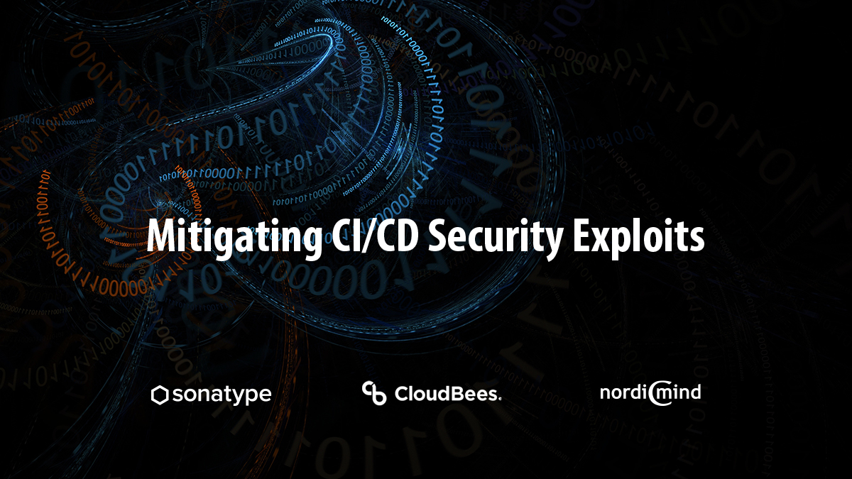 On May 26, join @Sonatype, <a href="/CloudBees/">CloudBees</a> and <a href="/Nordicmind/">Nordicmind</a> for a (virtual) technical session demonstrating the Nexus Lifecycle and CloudBees Feature Management tools. We will show you how to secure your team's feature flagging process. Register here: bit.ly/3oxYF4s