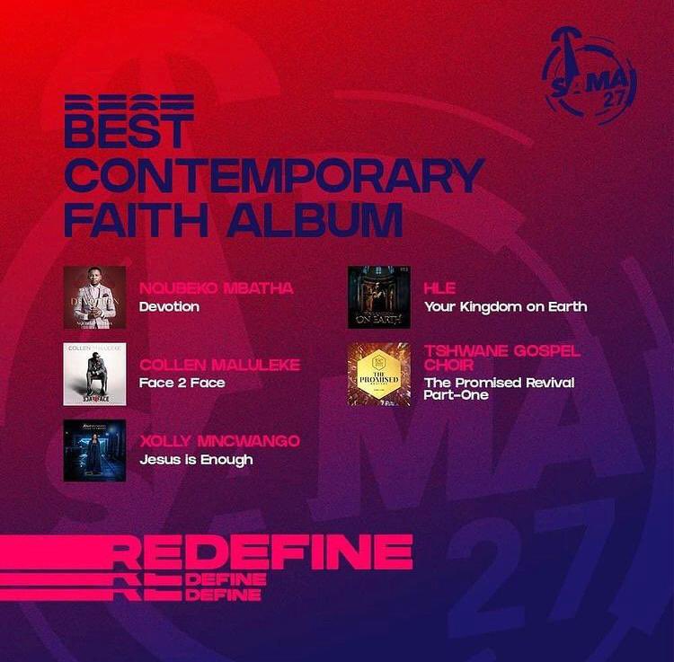 Our very own @NqubekoMbatha has been nominated in the 27th annual @TheSAMAs for his album Devotion #BestContemporaryFaithAlbum 💃🏽✨💥 This album impacted our lives during very difficult times in 2020 🙌🏽🙌🏽

#SAMA27 #KokoRecords #KokoExecutive #Devotion
