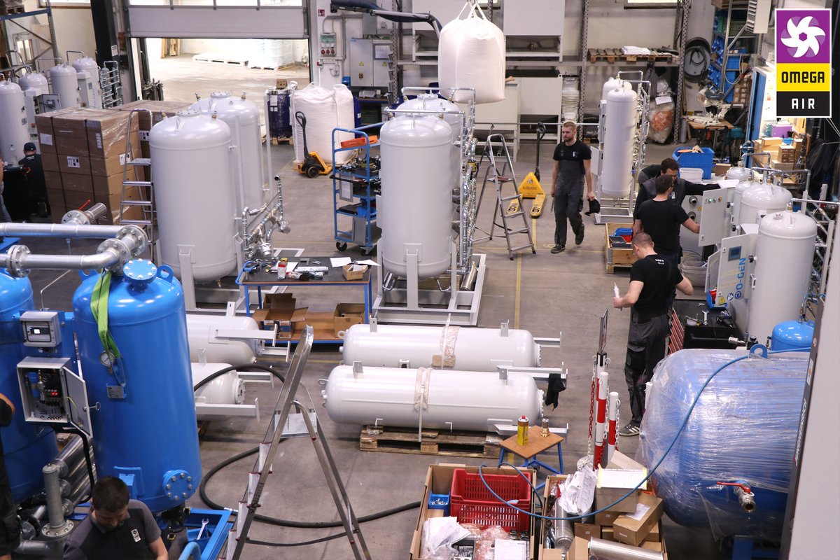 OMEGA_AIR's tweet photo. As you know, India is facing a second wave of Covid-19, with widespread shortages of #oxygen and medicines. 🇮🇳 🏥
We are proud to present that in collaboration with our distributor @NitrogeniumI, we have prepared the first of many oxygen #generators to help combat #COVID-19. https://t.co/HLvaL9zHk9