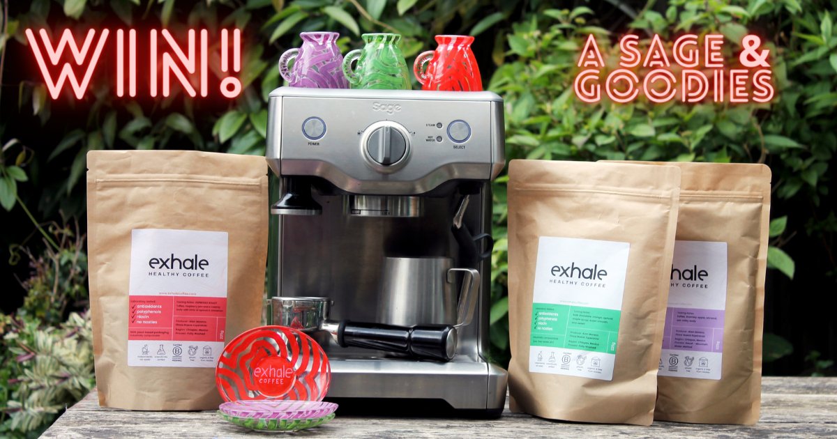 UKRunChat's tweet image. RT this, follow @ExhaleCoffee &amp;amp; register on this link 👉 bit.ly/3yehBJN 👈 for your chance to be in the 31 May draw to win a Sage espresso machine, glasses, recycled running T-shirt &amp;amp; a zoom lesson on how to get a bangin’ espresso from your Sage, worth £500 #ukrunchat