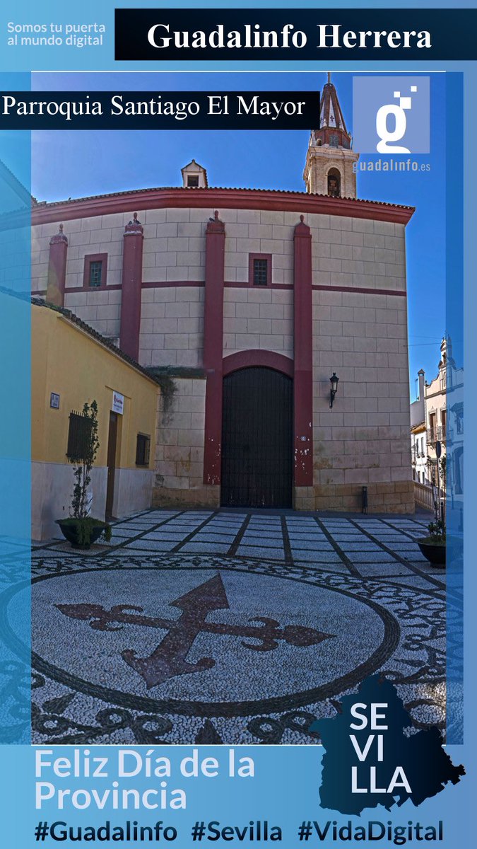 dinaherrera10's tweet photo. El próximo domingo #23Mayo se celebra el día de la Provincia de Sevilla #DiaProvinciaSev21 . Muchas felicidades desde @dinaherrera10 a toda la ciudadanía de nuestra provincia. 
@RedGuadalinfo @DIPUSEVILLA @aytodeherrera  #Guadalinfo #Sevilla #VidaDigital https://t.co/Qy54jrXzgq