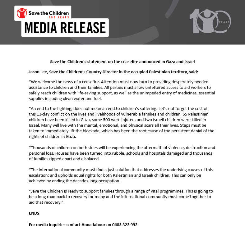 Save the Children Australia News tweet media