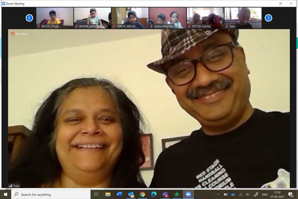 kavskaur's tweet photo. Day 5: VSC- it was a farewell until next summer camp with our leaders @jagdishmitra @kalpanadivadkar @VaishaliPhatak. Thank you for sharing your experiences and being a part of this fun! https://t.co/vW6iM4oIqQ