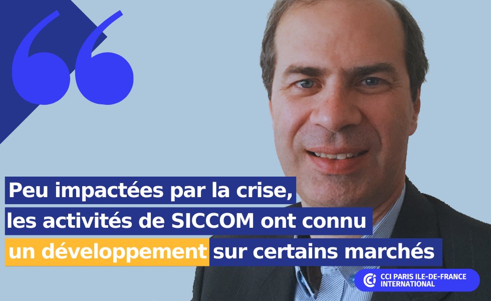 CCIParis_Export's tweet photo. Un bel exemple de #résilience 💪 

Malgré la crise actuelle, les activités de la société #SICCOM ont peu été impactées et ont même connu un #développement sur certains marchés

Retrouvez le témoignage de Jean-Luc Rendu, directeur commercial et marketing 👉 https://t.co/dM459p6jqp https://t.co/cQyT5pswc2