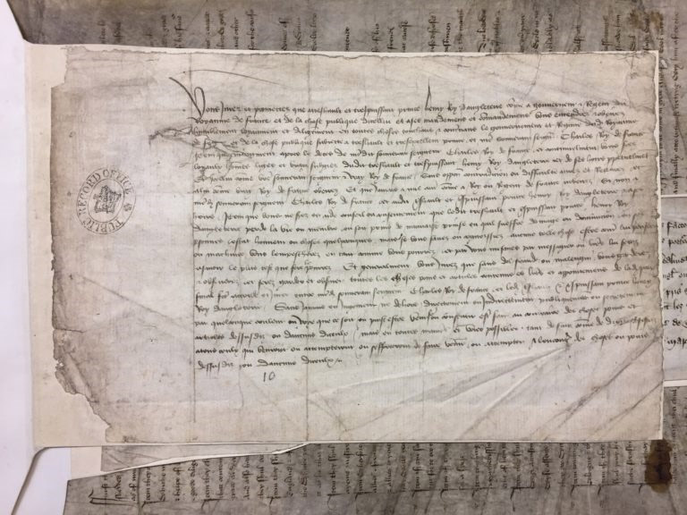 Sebastian Sobecki 🇺🇦 (@sebsobecki) on Twitter photo How about a newly identified letter sent to <a href="/THoccleve/">Thomas Hoccleve</a> from France, shortly after the Treaty of Troyes? Read my blog post for the <a href="/UkNatArchives/">The National Archives</a> on English Privy Seal clerks in France, with an edition of a letter probably sent to the poet. #medievaltwitter blog.nationalarchives.gov.uk/after-troyes-p… How about a newly identified letter sent to <a href="/THoccleve/">Thomas Hoccleve</a> from France, shortly after the Treaty of Troyes? Read my blog post for the <a href="/UkNatArchives/">The National Archives</a> on English Privy Seal clerks in France, with an edition of a letter probably sent to the poet. #medievaltwitter blog.nationalarchives.gov.uk/after-troyes-p…