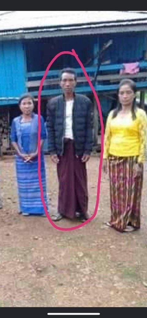 Nikko1399's tweet photo. #ChinState., U Khine Nay, a father of 5 children and innocent CDMer from Dept of Irrigation, #Mindat, was SHOT death by the Junta Terrorists on May 20th while he came back home to bring his clothes. 
#WhatsHappeningInMyanmar #May21Coup https://t.co/6jHunMuGVw