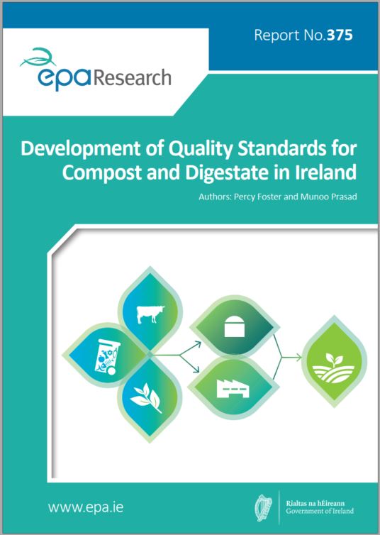 ❗️New EPA Research 375: Development of Quality Standards for Compost and Digestate in Ireland Available to download: bit.ly/344csGo 🎞️Project Highlights: youtube.com/watch?v=JaI8fC…