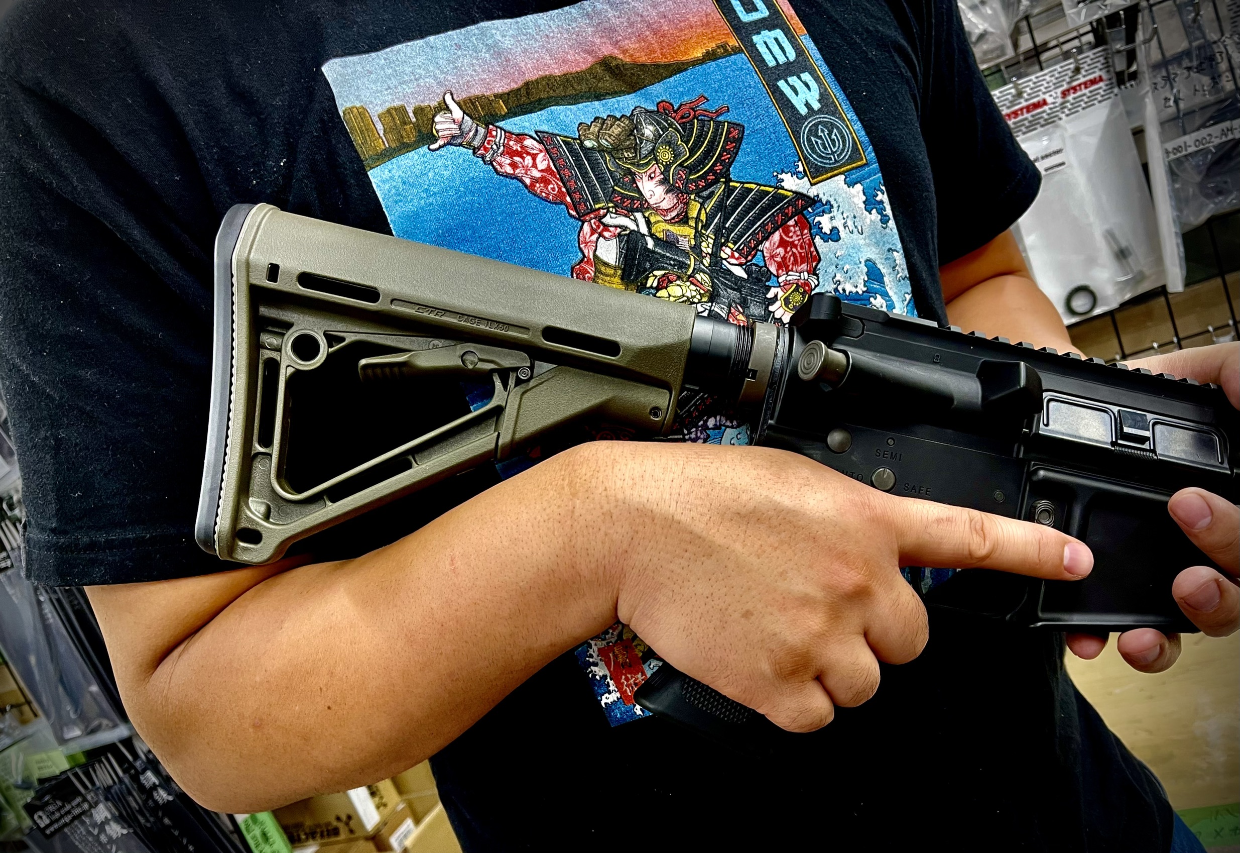 実物 magpul CTR とぼ OD Blue Alpha Stock Sock 実物 magpul CTR とぼ OD Blue Alpha Stock Sock