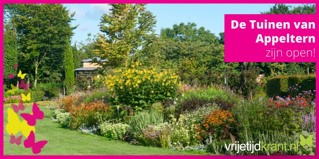 De Tuinen van Appeltern is het grootste #tuininspiratiepark van Nederland. Zij bieden je interessante informatie over #tuinieren, #tuinaanleg en #tuintrends. Ook voor een leuk dagje uit is het park zeker een aanrader!

Ontdek meer over dit park:
➡ bit.ly/3v97ILB