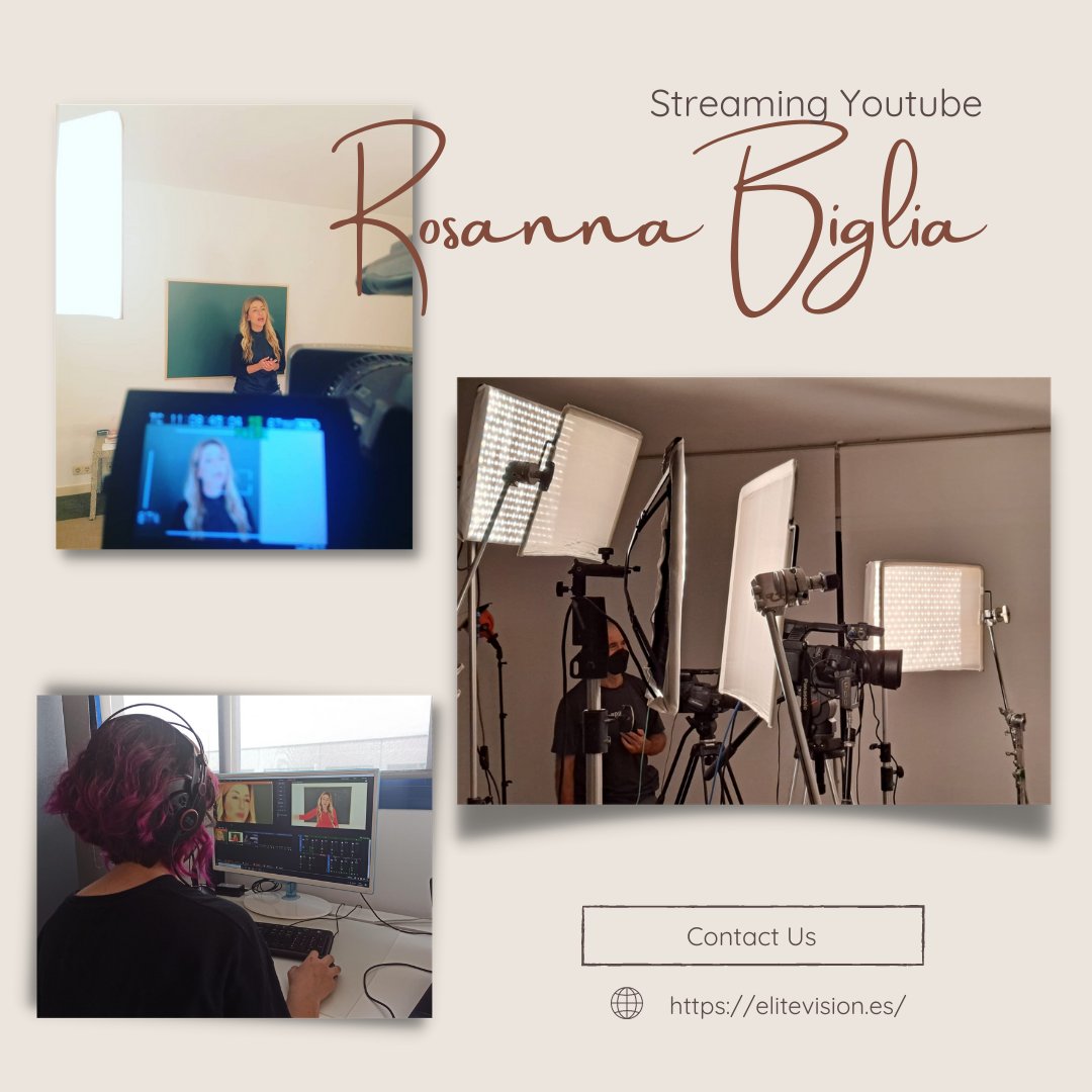 ¡Nuevo Streaming!

Gracias a Rosanna Biglia por el trato y buen hacer de las cosas así como a Macarena R. por confiar en nosotros desde el primer momento.

Revive la experiencia del Workshop: El Código de la Abundancia por #RosannaBiglia

➡️youtube.com/playlist?list=…

#Elitevision🎥