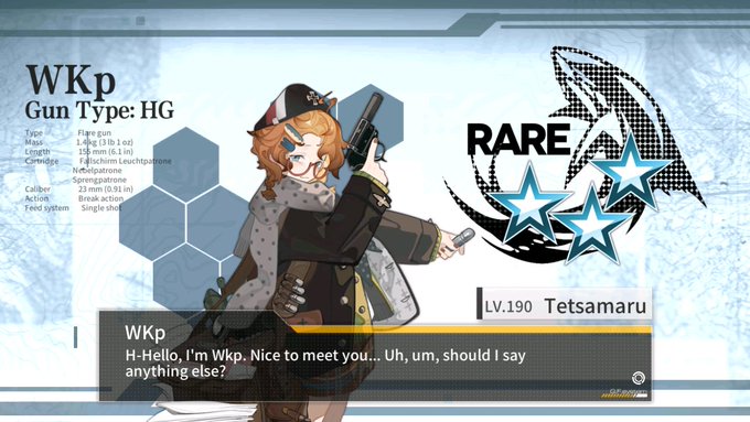 Wow, login girl of the month looks like she's so done with life. #GirlsFrontline https://t.co/JEKdZE<a href="/tag/girlsfrontline"class="tags"><span>#girlsfrontline</span></a>