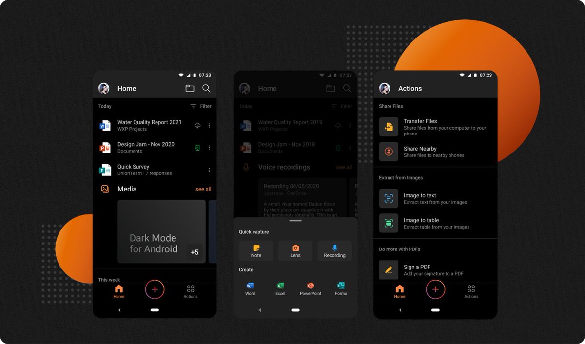 Microsoft Office for Android finally gets a dark mode