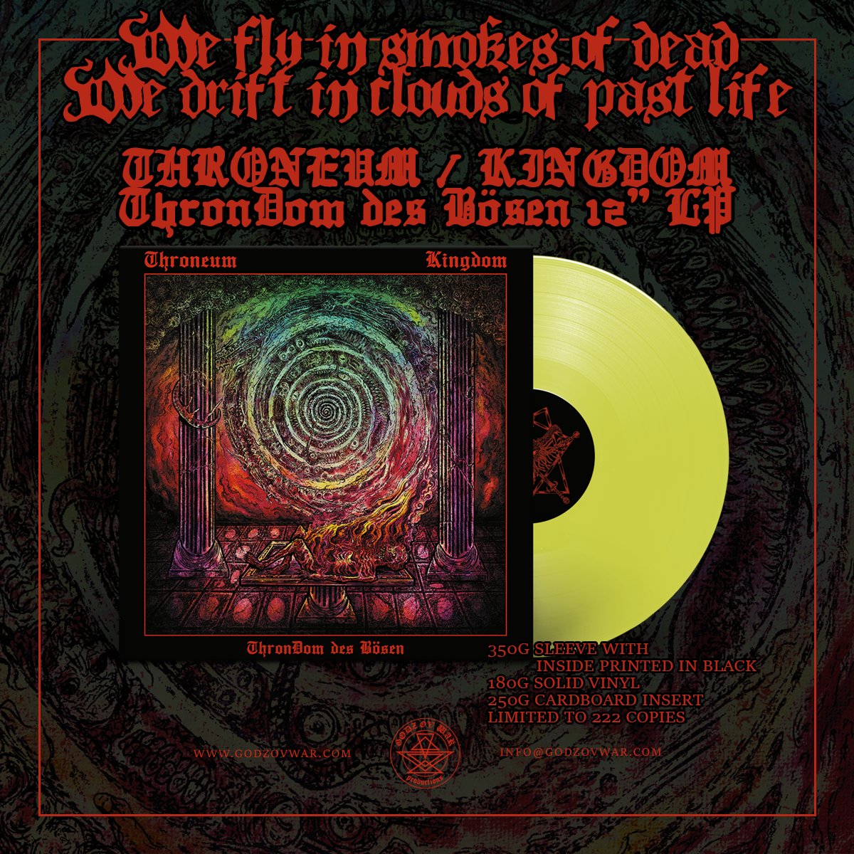 GodzOvWar's tweet photo. Throneum / Kingdom '๐ป๐๐๐๐๐ซ๐๐ ๐
๐๐ ๐ฉ๐ฬ๐๐๐' 12''LP.
๐๐ข๐ฌ๐ญ๐๐ง: https://t.co/iUhID8URRa
๐๐ฎ๐ฒ ๐๐ ๐๐ญ: https://t.co/obqWA3roZt
#Throneum #kingdom #split #vinyl #vinylcollection #vinylrelease #deathmetal #blackmetal #blackdeathmetal #blackdeath https://t.co/Dr3UTFGgsr