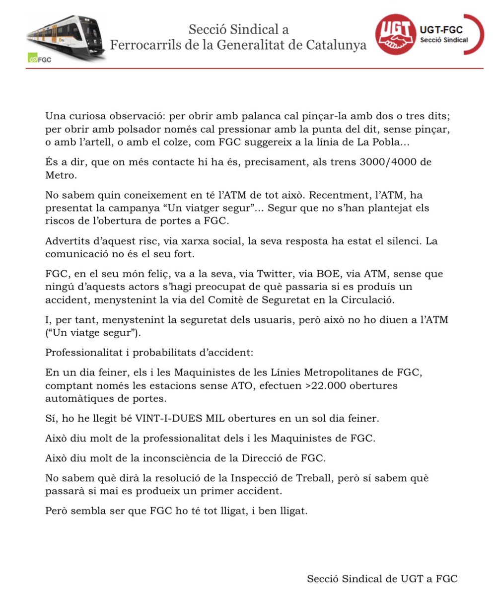 UGT - FGC tweet media