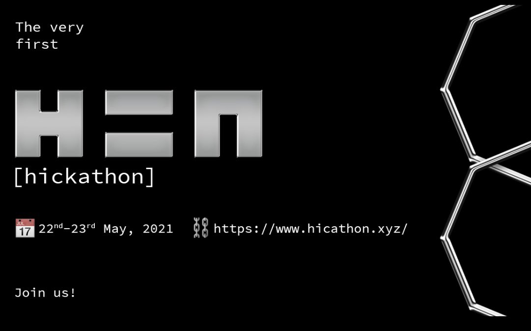 The <a href="/hicetnunc2000/">hicetnunc2000</a> community is coming together tomorrow Saturday 22nd for the first #HICATHON 

Kick off is at 2PM CET | 8AM ET w/ a livestream here on Twitter 🤍

Thanks to all the volunteers &amp; helpers as well as <a href="/TezosFoundation/">Tezos Foundation</a> and <a href="/TezosCommons/">Tezos Commons</a> for the support ✨