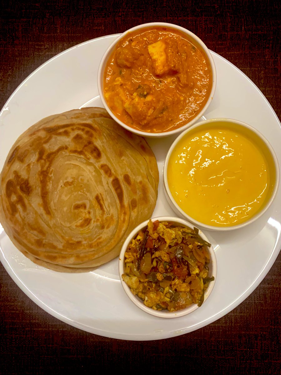 #LunchTime

#wheatParatha 
#PaneerMasala 
#AamRas / #MangoJuice
#EggBhurji / #ScrambledEgg

#VeebasKitchen #BachelorCooking 

Cooking time 60 mins (sans veg cutting time)