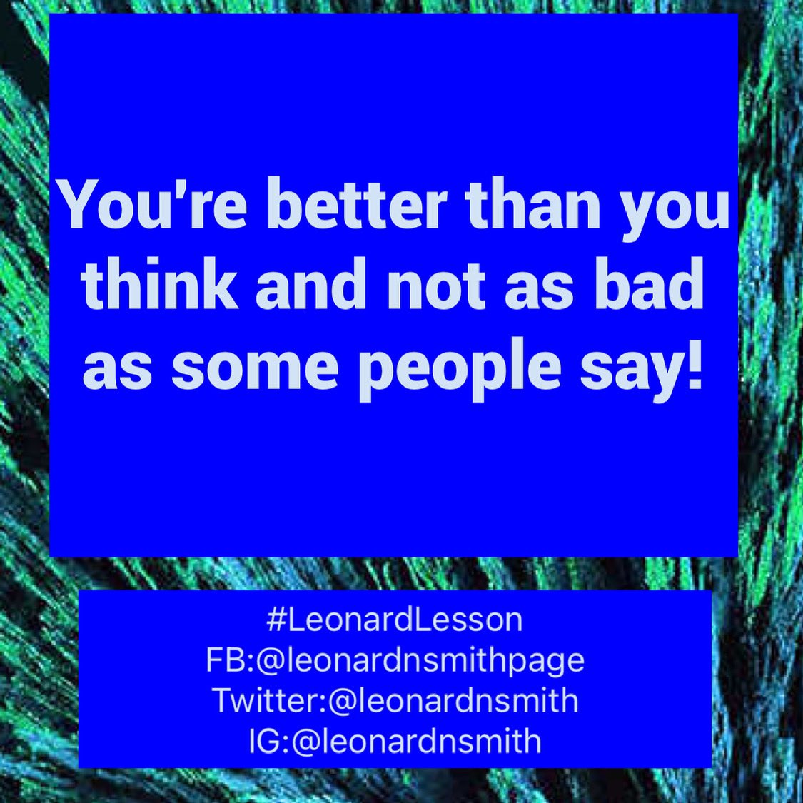 leonardnsmith's tweet photo. Friday’s #LeonardLesson https://t.co/2Mj4EJCRsb