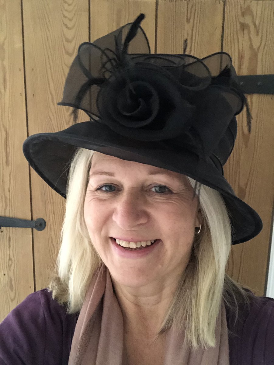 Indoor photo this year in support of #HatsforHeadway @HeadwaySuffolk @NorfolkWHeadway @Headway_Cambs - too windy in #BuryStEdmunds for an outdoor hat shot today 😀 Looking forward to seeing photos from others @AshtonsLegal later!