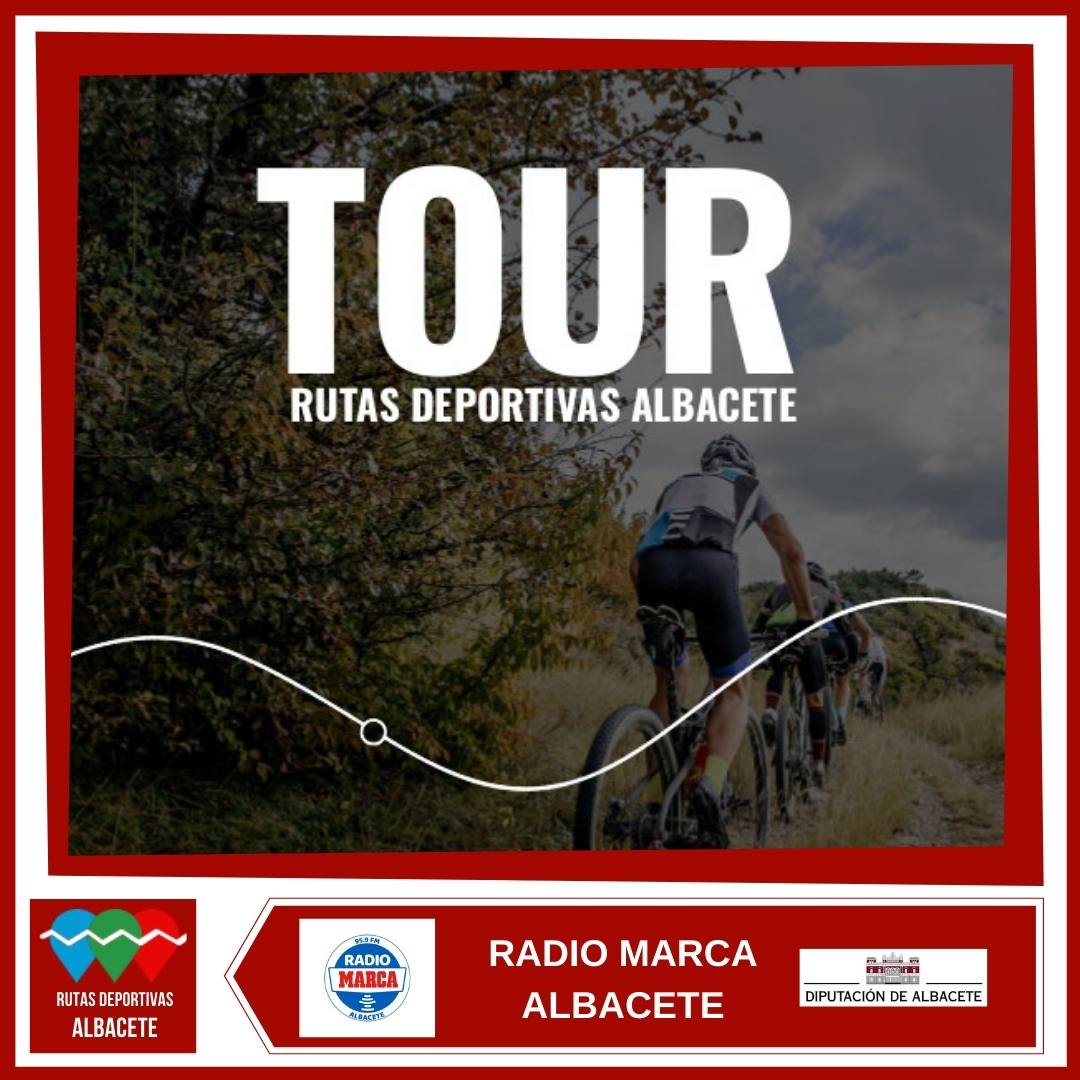 DipualbaDeporte's tweet photo. 🎙 No te pierdas el programa #MarcaCastelo de @RadioMarcaAB
@LuisCasteloCorr y su equipo hablan sobre las #RutasDeportivasAlbacete. Hoy, el ciclista Francisco Rumbo y el alcalde de #Bogarra, Andrés Carreño.
⏰ 12:30 horas
📻 95.9 FM y https://t.co/t2F3kMouoF https://t.co/XA3VTtepO3