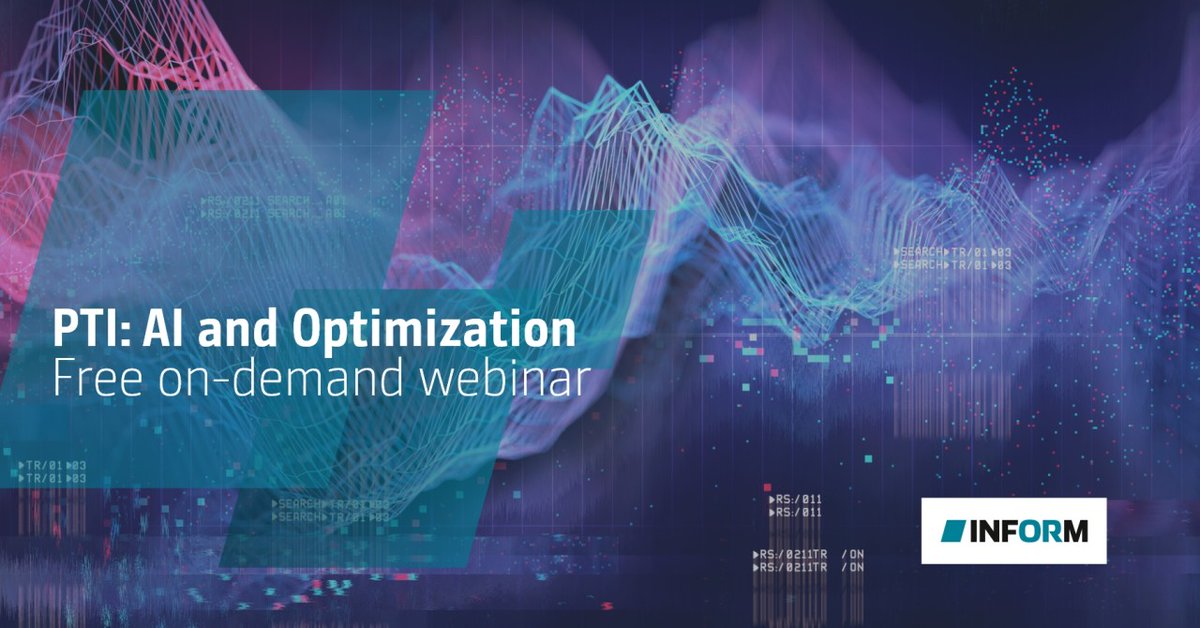 Data. It's no longer about the quantity or quality of it; it's about the tools you use to understand it. Learn about the tools in our free on-demand webi... infrm.co/PTI_AIwebinar #challengeyourtos #challengeyourself #data #TheTerminalAISpecialists #datamanagement #WorldofINFORM