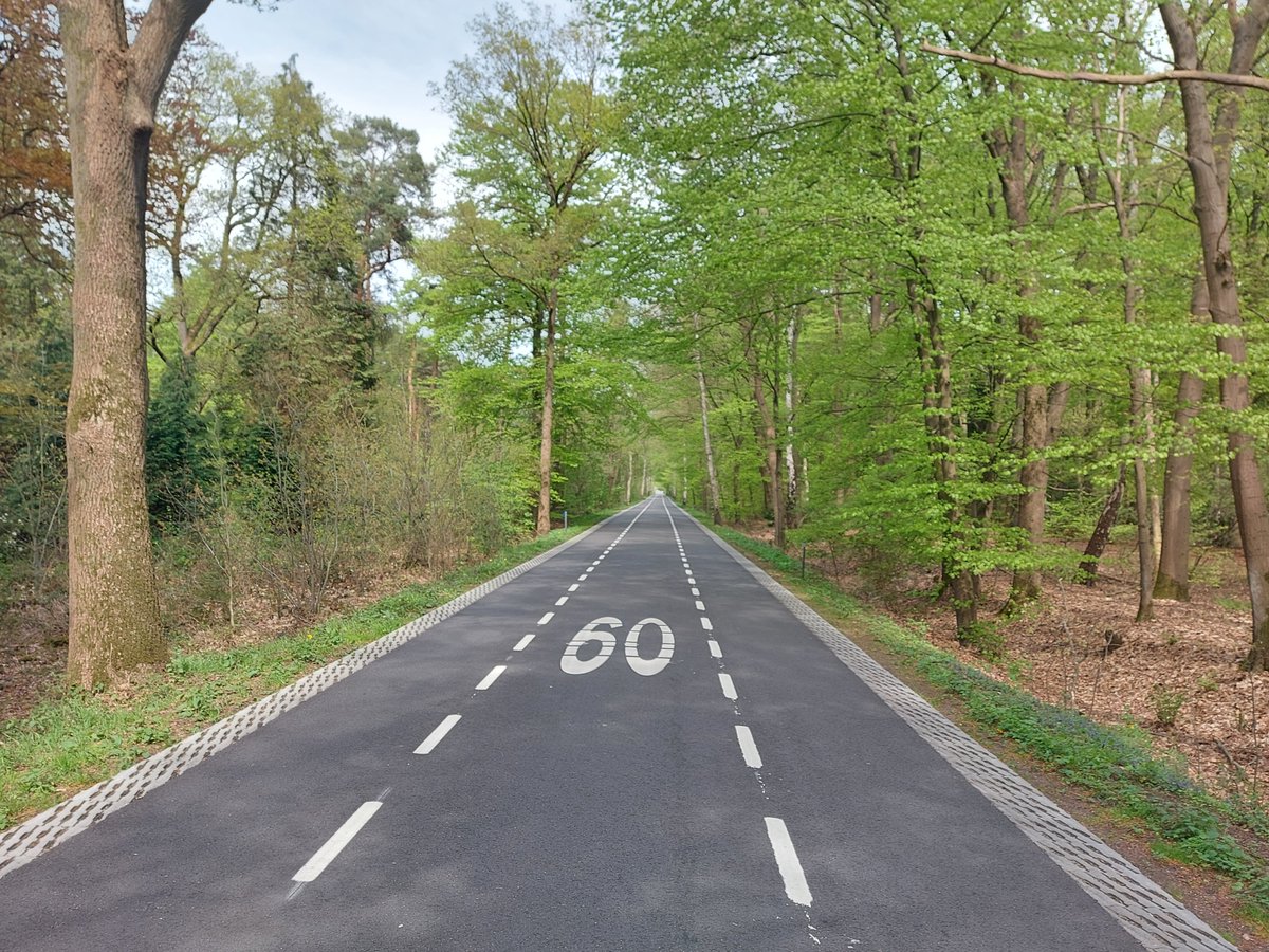 Op 26, 27 en (mogelijk) 28/5 sluiten we de Wildenborchseweg in #Vorden af voor doorgaand verkeer. I.o.v. de gemeente voert Dostal Wegenbouw de laatste werkzaamheden uit waarbij de rode fietsstroken worden aangebracht. Meer info: bit.ly/2SVcCOa.