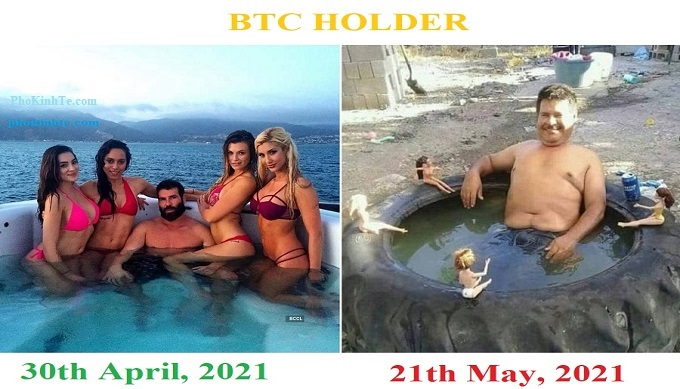 ctoLarsson's tweet photo. 😂 #Bitcoin 

1. Don't use leverage => Still 3 gfs left

2. Take profits => Extra gf

3. Enjoy the journey! Smile. 

The guy on the right still looks happier.

We're in the biggest society revolution of our lifetime.
Money comes and goes.
If you're down, be broke, not poor. https://t.co/VtcN2gHbt4