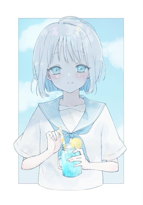 「女の子 冰块」のTwitter画像/イラスト(古い順)