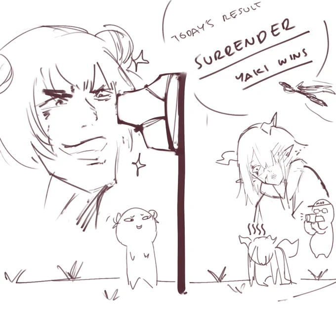 questionable doodle: One does not simply wins against Yaki

@kwipo u traitor..... 