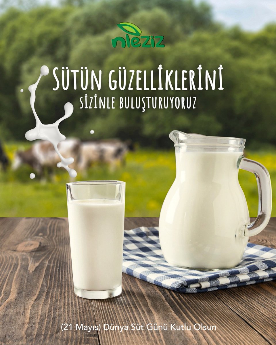 Sütün güzelliklerini sizinle buluşturuyoruz!🤍🥛🥛Sağlıklı bir yaşam aynı zamanda kuvvetli bir bağışıklık için süt ve süt ürünlerini tüketelim.
#DünyaSütGünü
#WorldMilkDay