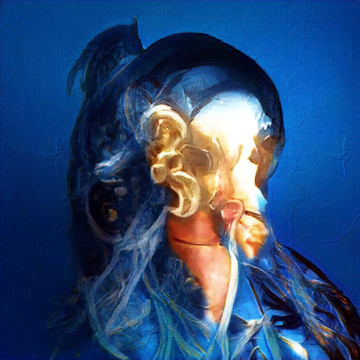 dtcrompton_'s tweet photo. GHOULS II: Antique Costume in Sapphire
1010000•19•013787•916651
The 2nd in the ‘sans visage’ collection of portraits without faces, reminiscent of Vermeer’s ‘Girl with a Pearl Earring’
https://t.co/GsYPjhQ4qs
#cryptoghouls #goule #ai #nft #aiart #cryptoart #abstractart #blue https://t.co/hzRSqcGvpF