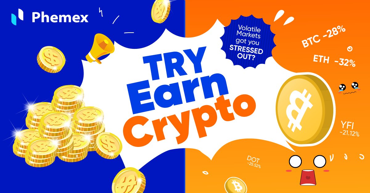 Phemex_official's tweet photo. We all know the crypto market is volatile, but we've got your back! Earn up to 10% APY through Fixed and Flexible Saving options. 💸 

Check it out: https://t.co/c1vrPnOKwO

#Phemex #earncrypto #trading #Crypto #cryptomarket https://t.co/peYgezH799