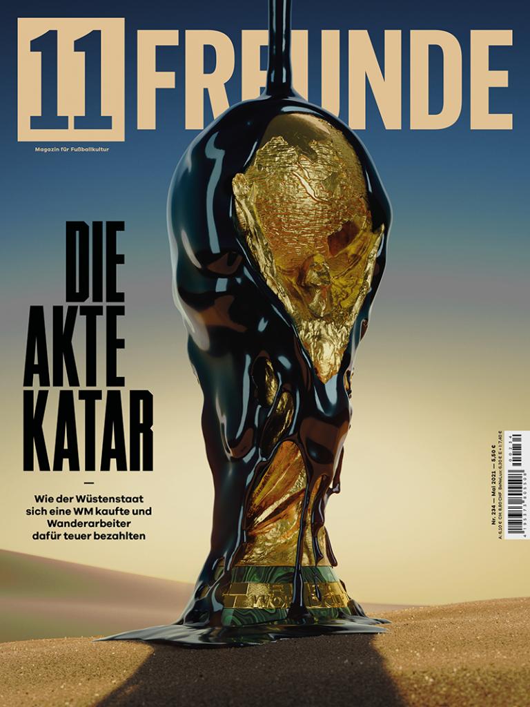 11Freunde deckt die dreckige Seite des #Fussball auf und wird mit der "Akte Katar" das Cover des Monats April 2021 new-business.de/medien/detail.… #11freunde #Korruption #FIFA #fans #Medien #sport