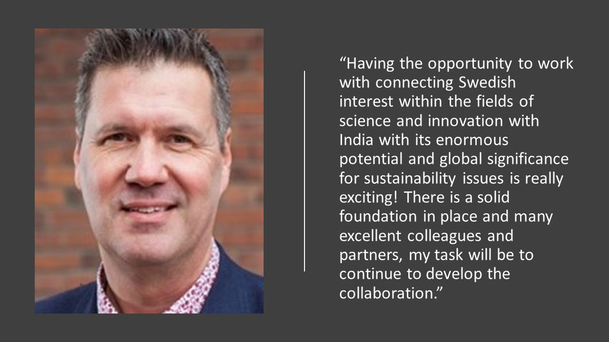 Office of Science & Innovation, New Delhi (@swedenosi_india) on Twitter photo Join us in welcoming Dr Per Arne Wikström, Counsellor - Innovation & Science in New Delhi. Per-Arne will be closely working with <a href="/IndiaDST/">DSTIndia</a>, <a href="/DBTIndia/">Department of Biotechnology</a>, <a href="/moesgoi/">MoES GoI</a>, <a href="/AIMtoInnovate/">Atal Innovation Mission Official</a>, @GITAfunding, <a href="/BIRAC_2012/">DBT-BIRAC</a>, <a href="/isro/">ISRO</a> & <a href="/PrinSciAdvOff/">Office of Principal Scientific Adviser to the GoI</a> to strengthen the #SwedenIndiaInnovationPartnership. Join us in welcoming Dr Per Arne Wikström, Counsellor - Innovation & Science in New Delhi. Per-Arne will be closely working with <a href="/IndiaDST/">DSTIndia</a>, <a href="/DBTIndia/">Department of Biotechnology</a>, <a href="/moesgoi/">MoES GoI</a>, <a href="/AIMtoInnovate/">Atal Innovation Mission Official</a>, @GITAfunding, <a href="/BIRAC_2012/">DBT-BIRAC</a>, <a href="/isro/">ISRO</a> & <a href="/PrinSciAdvOff/">Office of Principal Scientific Adviser to the GoI</a> to strengthen the #SwedenIndiaInnovationPartnership.