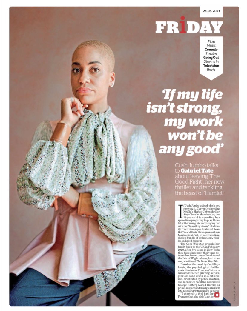 Alice Jones On Twitter Just Look At This Cover Cush Jumbo On Leaving The Good Fight Some People Stay For The Cheque That S Not Me Her New Thriller The Beast Must