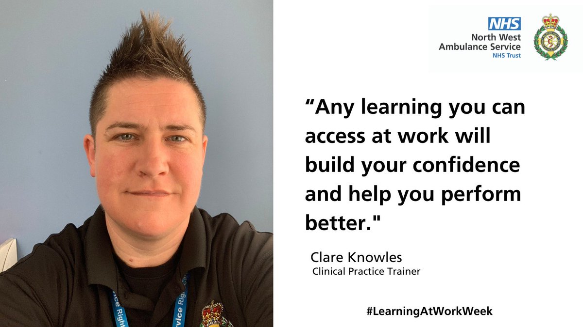 Clinical Practice Trainer Clare Knowles helps our frontline paramedic and patient transport service crews keep up-to-date with their mandatory training. 👏 
“I love teaching people because I get to see their progression and see them reach their potential."
#LearningAtWorkWeek
