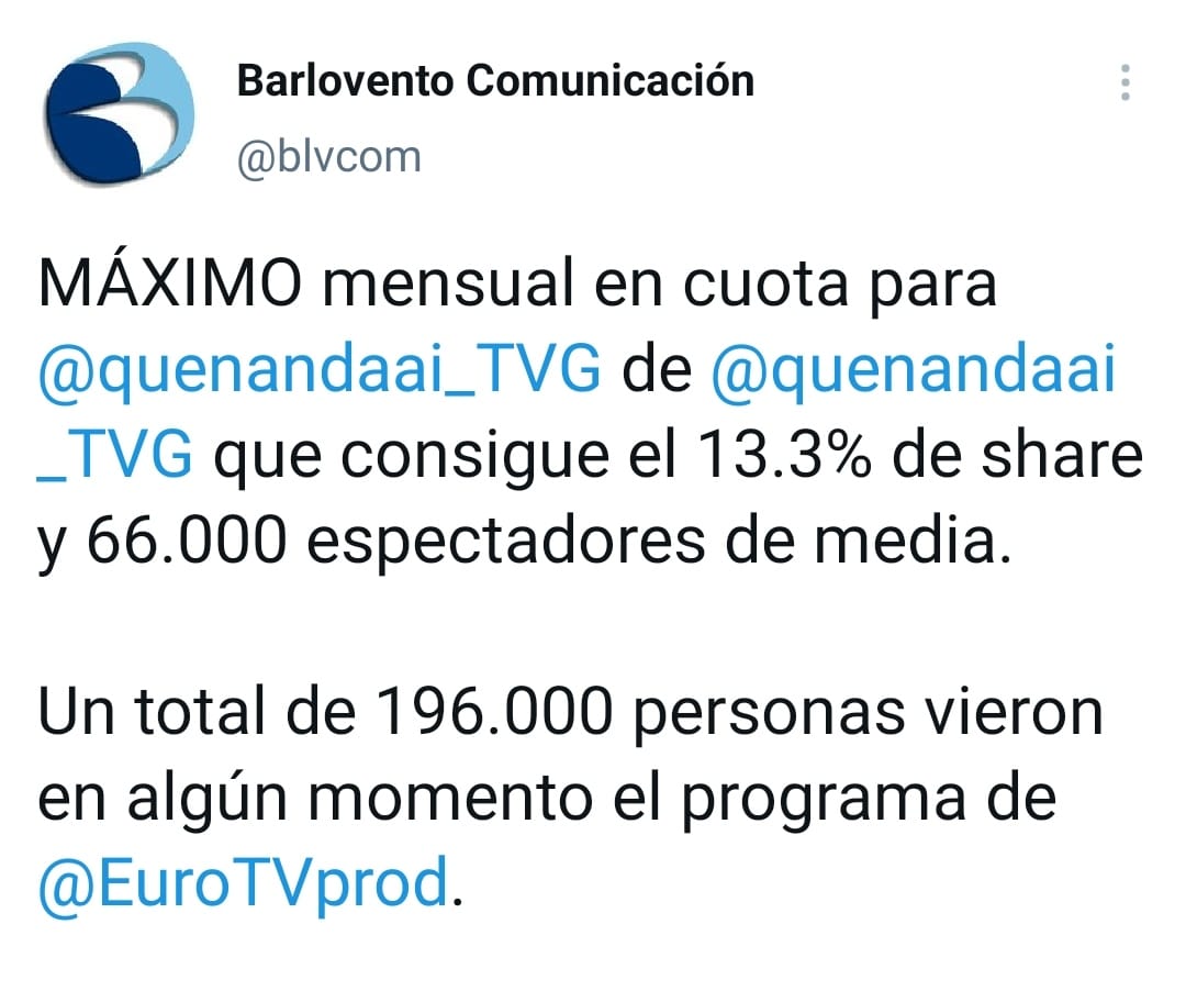 Milleiros de grazas por seguirnos e animarnos a seguir ilusionados co traballo deste equipazo, co que teño a sorte de traballar. Seguimos sumando!