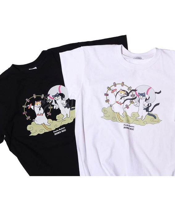 【お知らせ】
なんと私が描いたサンシャイン池崎さんちの風神・雷神イラストをTシャツにして頂きました❗️ ビックリです‼️こちらはHORSMICさんのチャリティーで利益は保護猫団体へ寄付されます。素敵…!✨
▼販売期間▼
5月21日(金)～5月27日(木)
こちらからご覧下さい😊✨→ https://t.co/MxmjvaBvud 