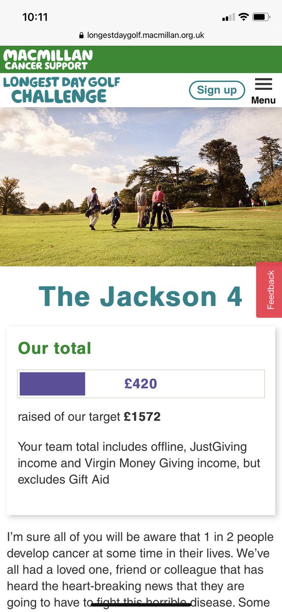 Great start yesterday £420 donated already. Huge thanks to everyone, please help us if you can, either a retweet or donation is greatly appreciated