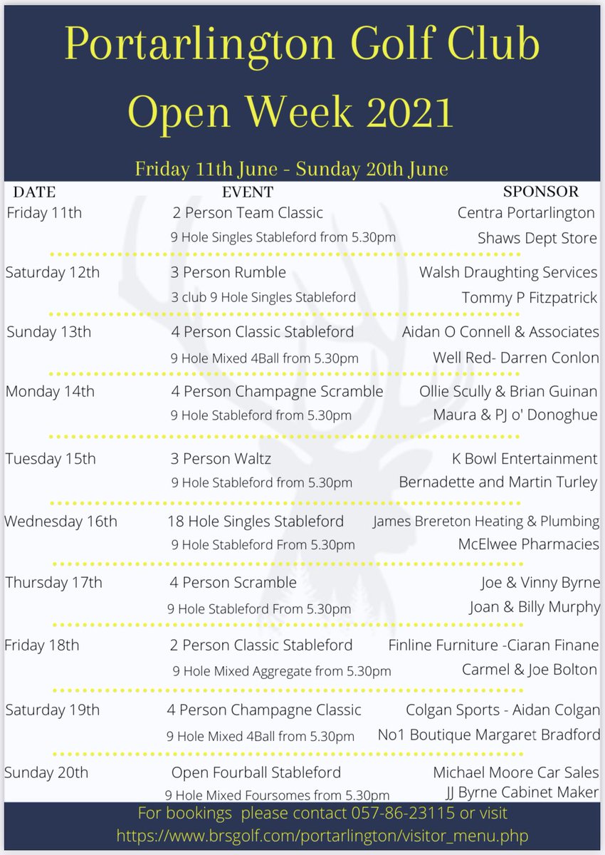 Portarlington GC (@portarlingtongc) on Twitter photo 