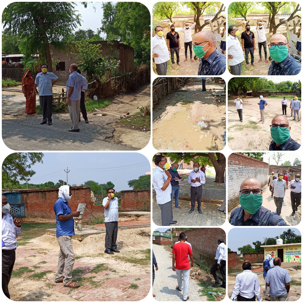 आज 21मई को DDP प्रयागराज द्वारा प्रतापगढ़ के विकास खण्ड बिहार की ग्राम पंचायत उमरी बुजुर्ग, मंडल भासों एवं पुवांसी मे विशेष सफाई अभियान का निरीक्षण किया गया एवं निगरानी समितियों से एंटिजेन टेस्ट ,मेडिकल किट वितरणकी भी जानकारी लीगयी।
<a href="/CMOfficeUP/">CM Office, GoUP</a> 
<a href="/uppanchayatiraj/">Panchayati Raj Department, GoUP</a> 
<a href="/Bhupendraupbjp/">Bhupendra Singh Chaudhary</a>