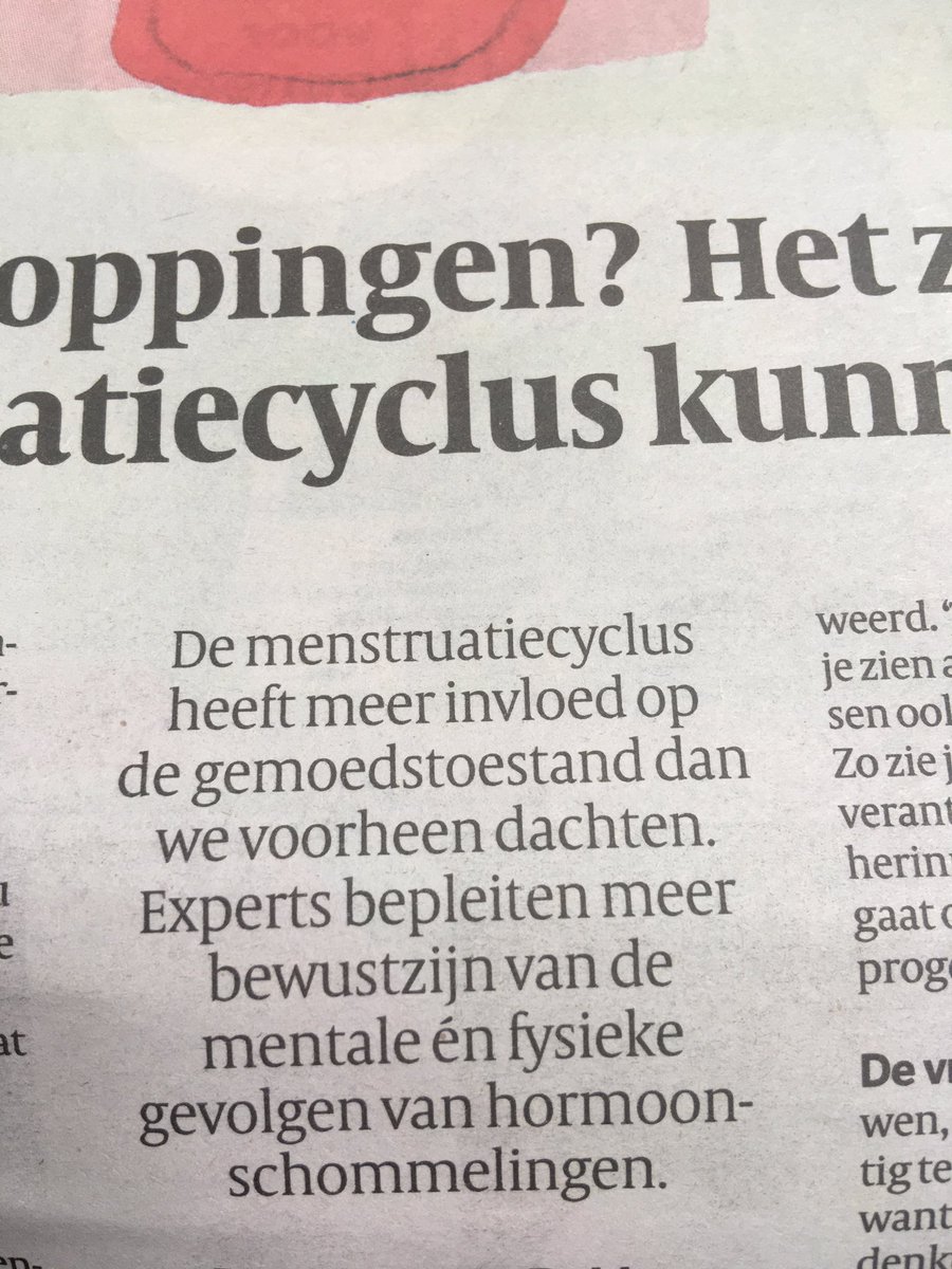 Ik weet niet wie die ‘we’ waren maar maar als ik een gokje mag wagen denk ik dat ze een piemel hadden en een lage stem.