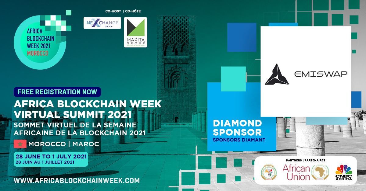 EmiSwap's tweet photo. Great News for EmiCommunity!📣

Grigory Rybalchenko, Founder and CEO of EmiSwap, will represent our project at @AfricaBCW_2021 on June 28, 2021🚀

Don’t miss this event🔥

Website👉 https://t.co/pCmFb6RAvd
Limited Free Tickets👉 https://t.co/9cPbStYENI

#EmiSwap #DeFi #cryptonews https://t.co/lmTvjjy4aI