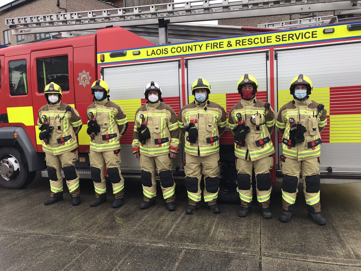 Laois Fire & Rescue (@laoisfirerescue) on Twitter photo Out with the old, in with the new. Rollout of the new PBI fire kit supplied by @HunterApparel and manufactured by #texport and funded by <a href="/LaoisCouncil/">Laois County Council</a> . Pictured is LS12 Portarlington crew Out with the old, in with the new. Rollout of the new PBI fire kit supplied by @HunterApparel and manufactured by #texport and funded by <a href="/LaoisCouncil/">Laois County Council</a> . Pictured is LS12 Portarlington crew