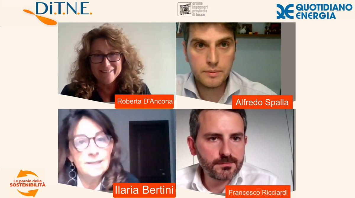 Siamo molto felici della grande partecipazione di ieri😍

Ringraziamo gli ospiti che sono intervenuti e chi ci ha seguito sulle nostre piattaforme.

Segnate in calendario il prossimo webinar:
🗓️ Giovedì 3 giugno
➡️ Decarbonizzazione Mostra meno