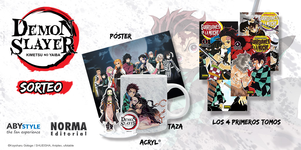 NormaEdManga's tweet photo. ¡Comenzamos la semana con un SORTEO de GUARDIANES DE LA NOCHE con ABYstyle!🥳

🎁Tomos 1-4 + Taza + póster + figura acrílica

📌Para participar⤵️

✅Sigue a @NormaEditorial, @NormaEdManga y @_ABYstyle 

🔄RT a esta publicación 

🙋Menciona a un amigo

Hasta el 26/05 a las 23:59⌛️ https://t.co/bkfR0hnm09
