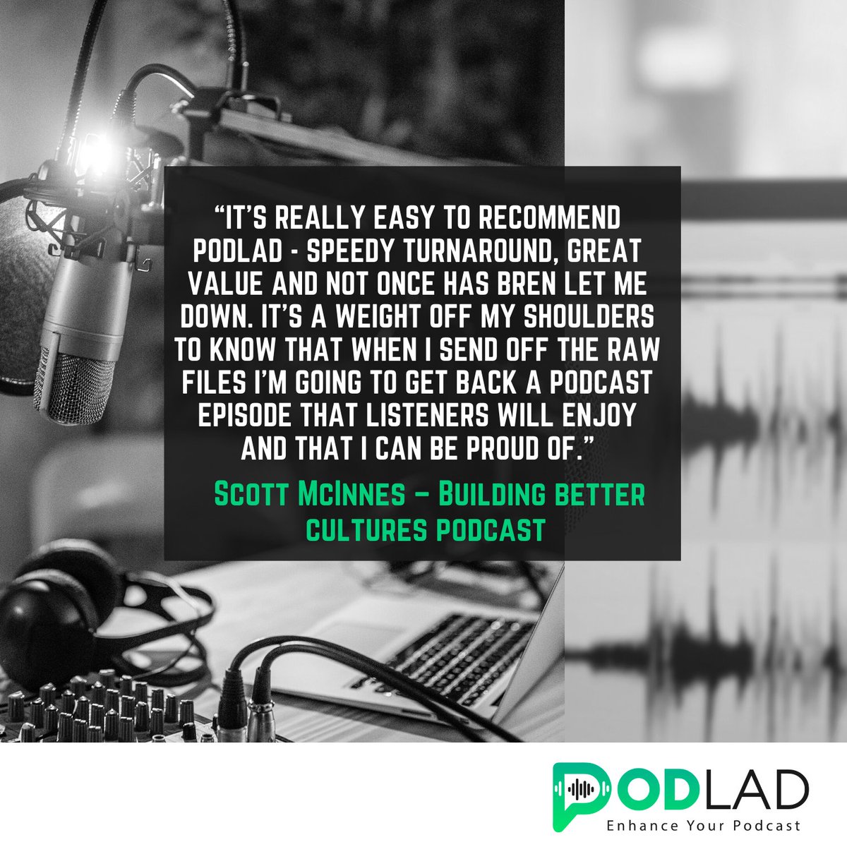 Podlad (@podlad_dotcom) on Twitter photo Thanks so much for the kind words, Scott. It is always such a pleasure to work on <a href="/IC_Dublin/">Inspiring Change</a>'s Building Better Cultures podcast.
Wrap your ears around the latest episodes here:
ποΈ inspiringchange.ie/podcast
#BuildingBetterCulturesPodcast Thanks so much for the kind words, Scott. It is always such a pleasure to work on <a href="/IC_Dublin/">Inspiring Change</a>'s Building Better Cultures podcast.
Wrap your ears around the latest episodes here:
ποΈ inspiringchange.ie/podcast
#BuildingBetterCulturesPodcast